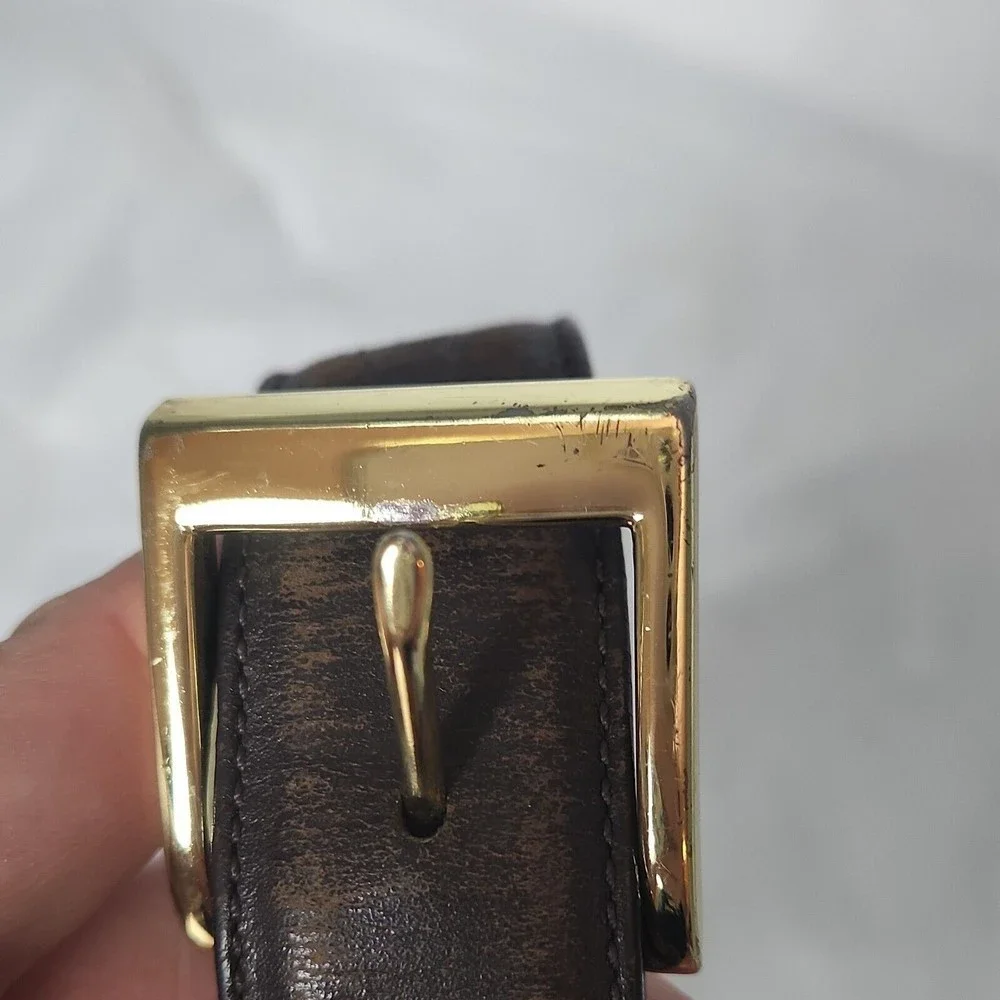 Coach Leather Belt 38